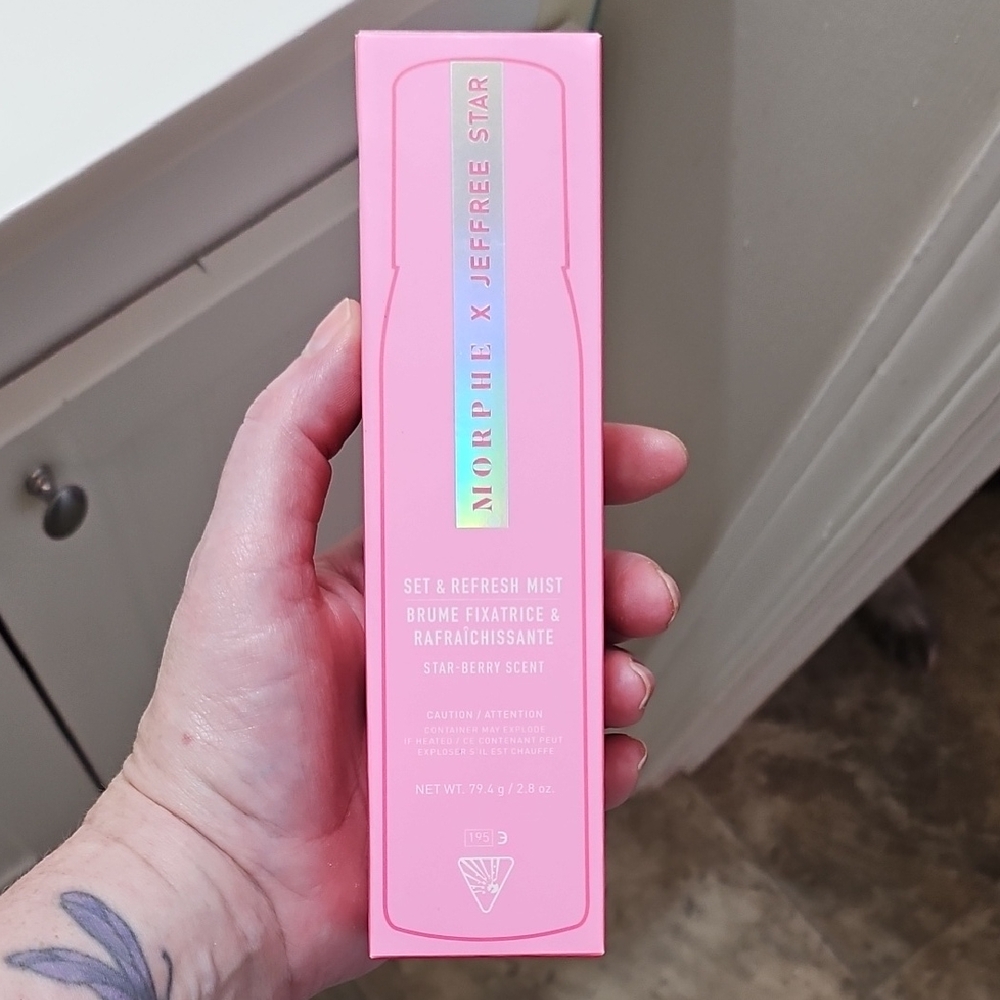 Morphe x Jeffree Star Set & Refresh Mist - Pink